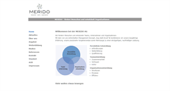 Desktop Screenshot of merido.ch